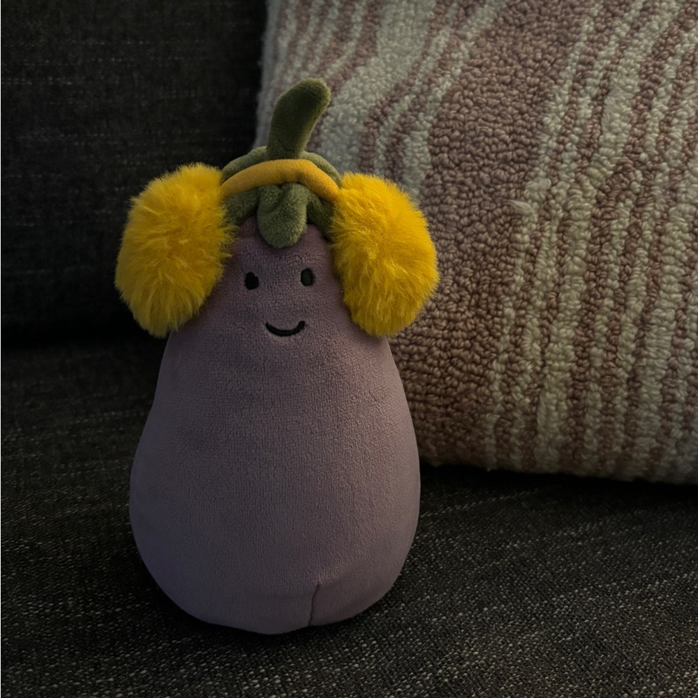 Jellycat Toastie Vivacious Aubergine